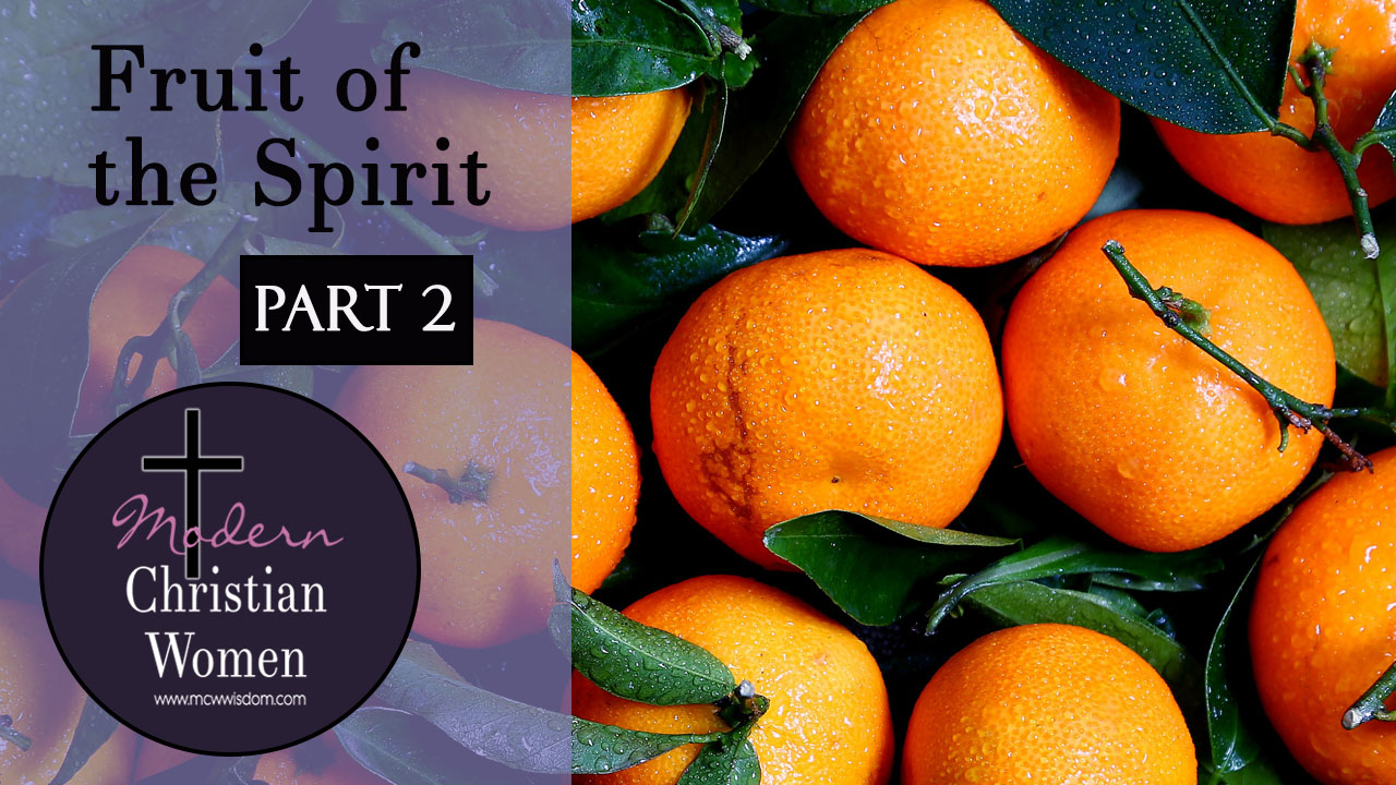 modern christian women blog fruit of the spirit